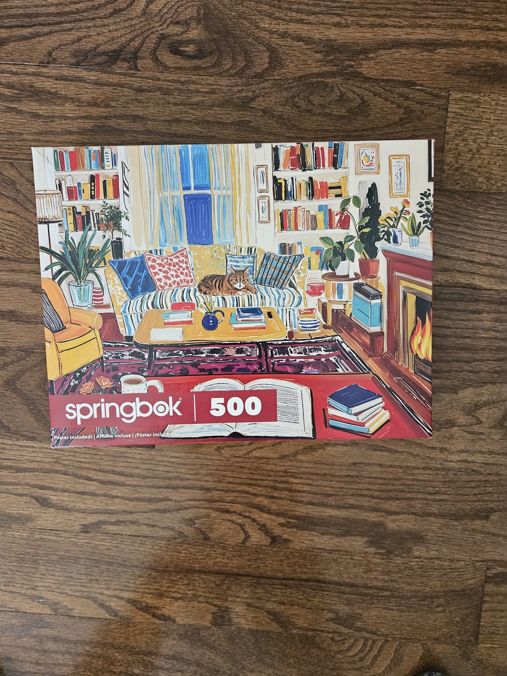 Springbok 500-Piece Jigsaw Puzzle Cat Puzzle